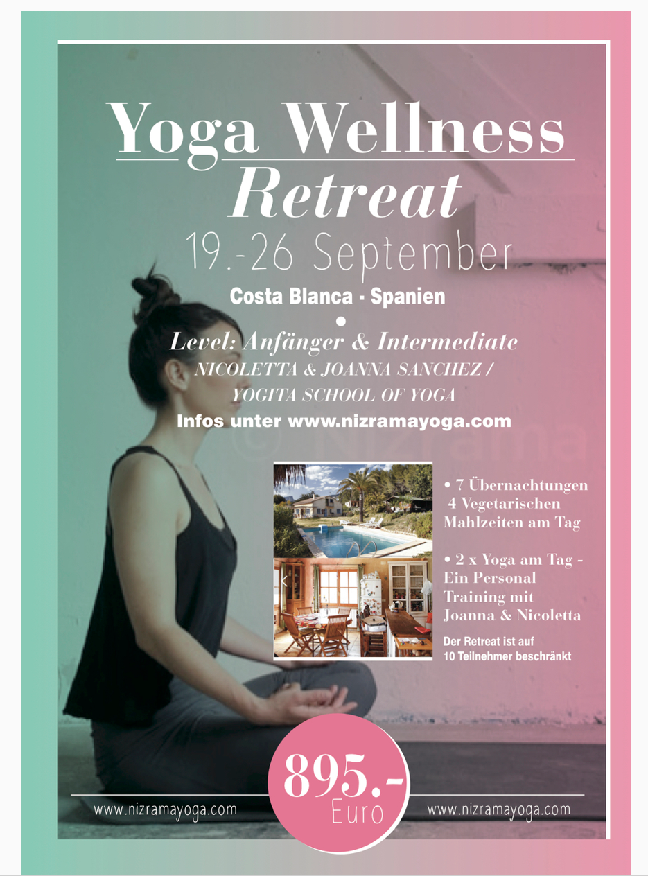 RETREAT// Yoga and Wellness Retreat, Costa Blanca I SPANIEN