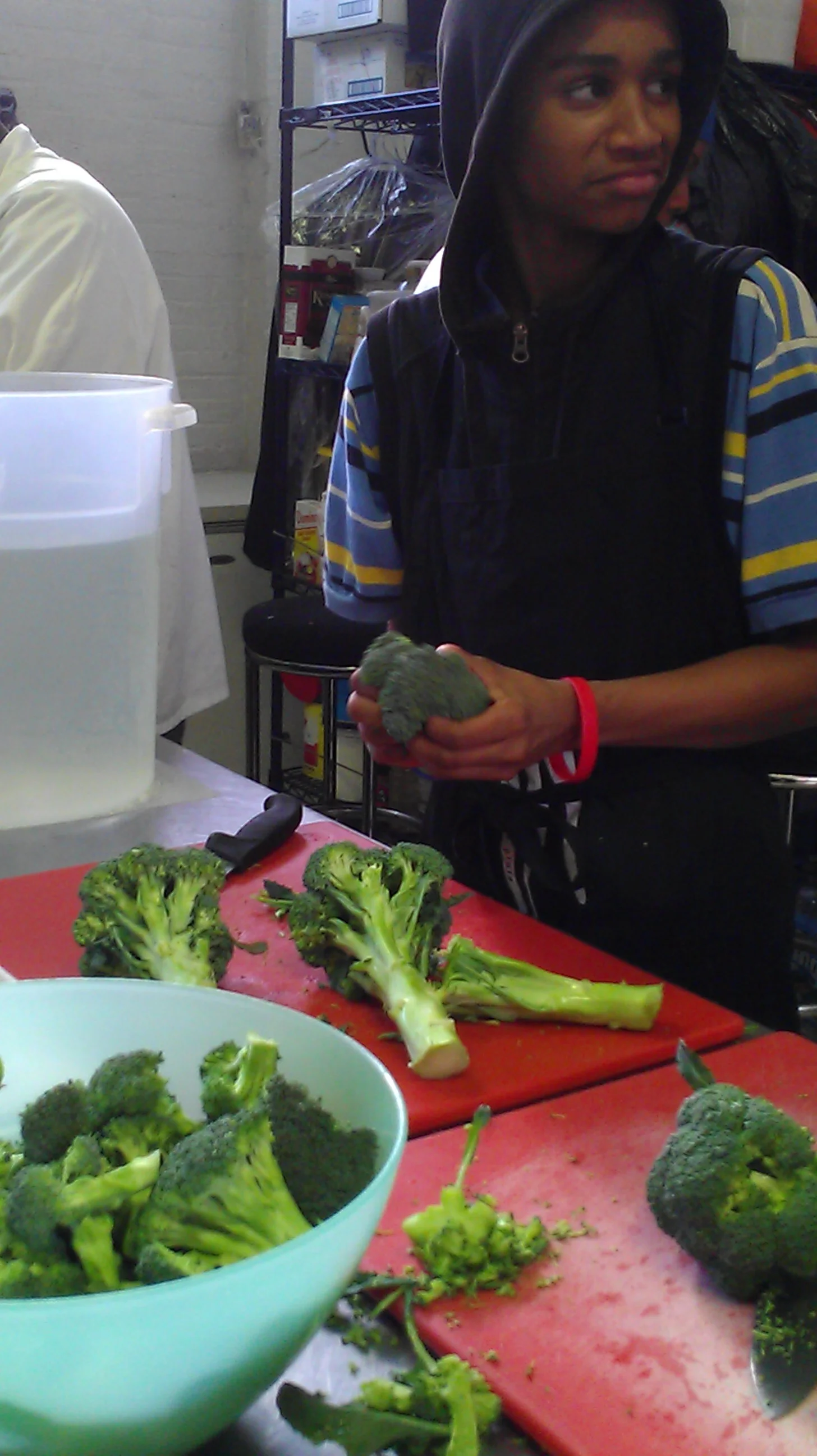 Kale and Broccoli!!!! You have got to be kidding me.