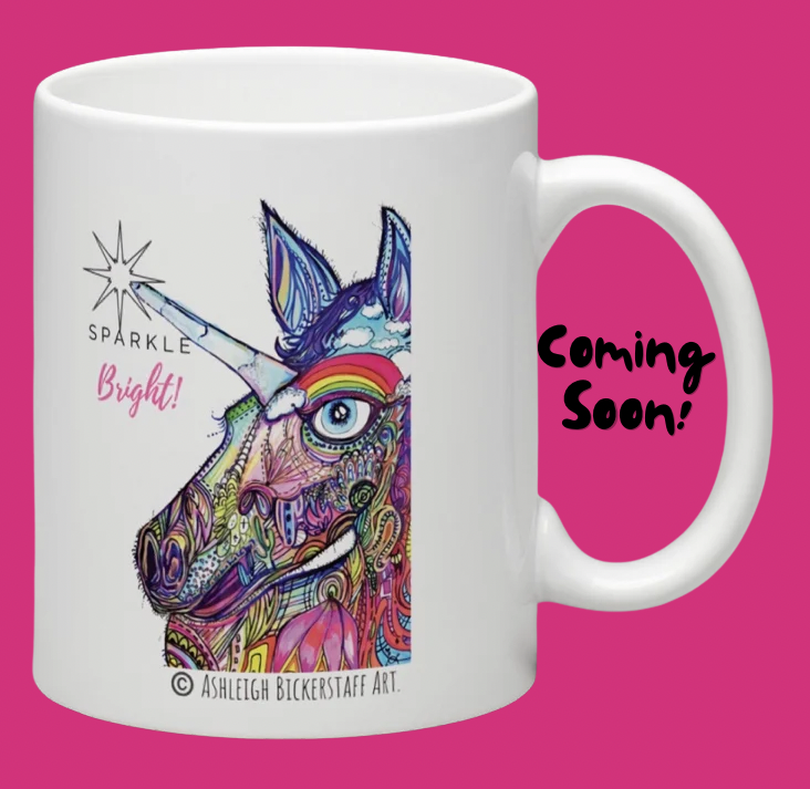 ‘Sparkle Bright!’ - ®️ Ceramic Mug