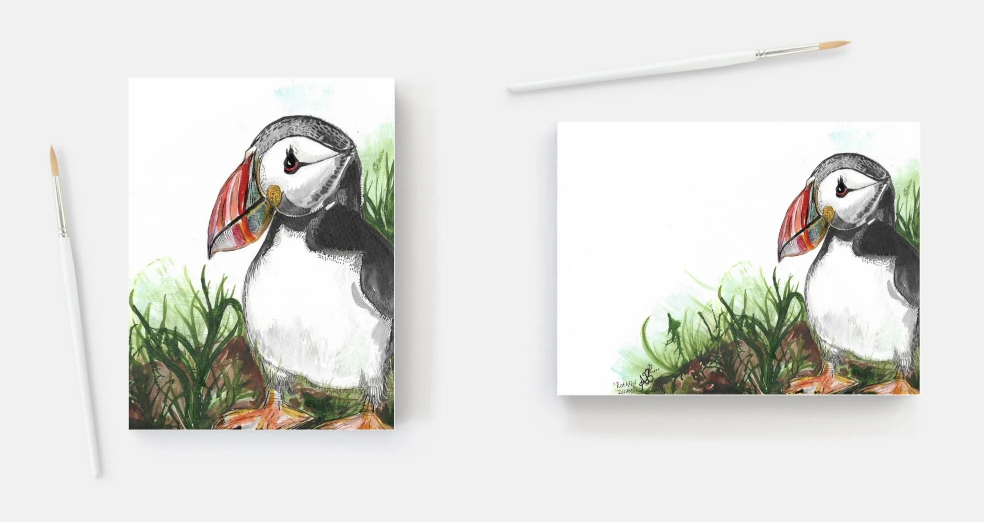 ‘Guinness the Puffin’ Giclee Prints 