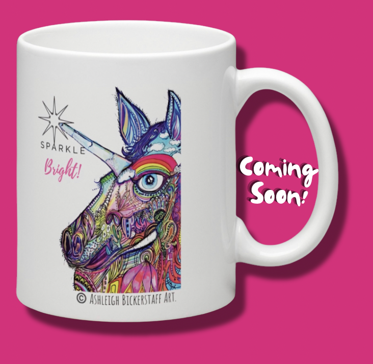 ‘Sparkle Bright!’ - ®️ Ceramic Mug