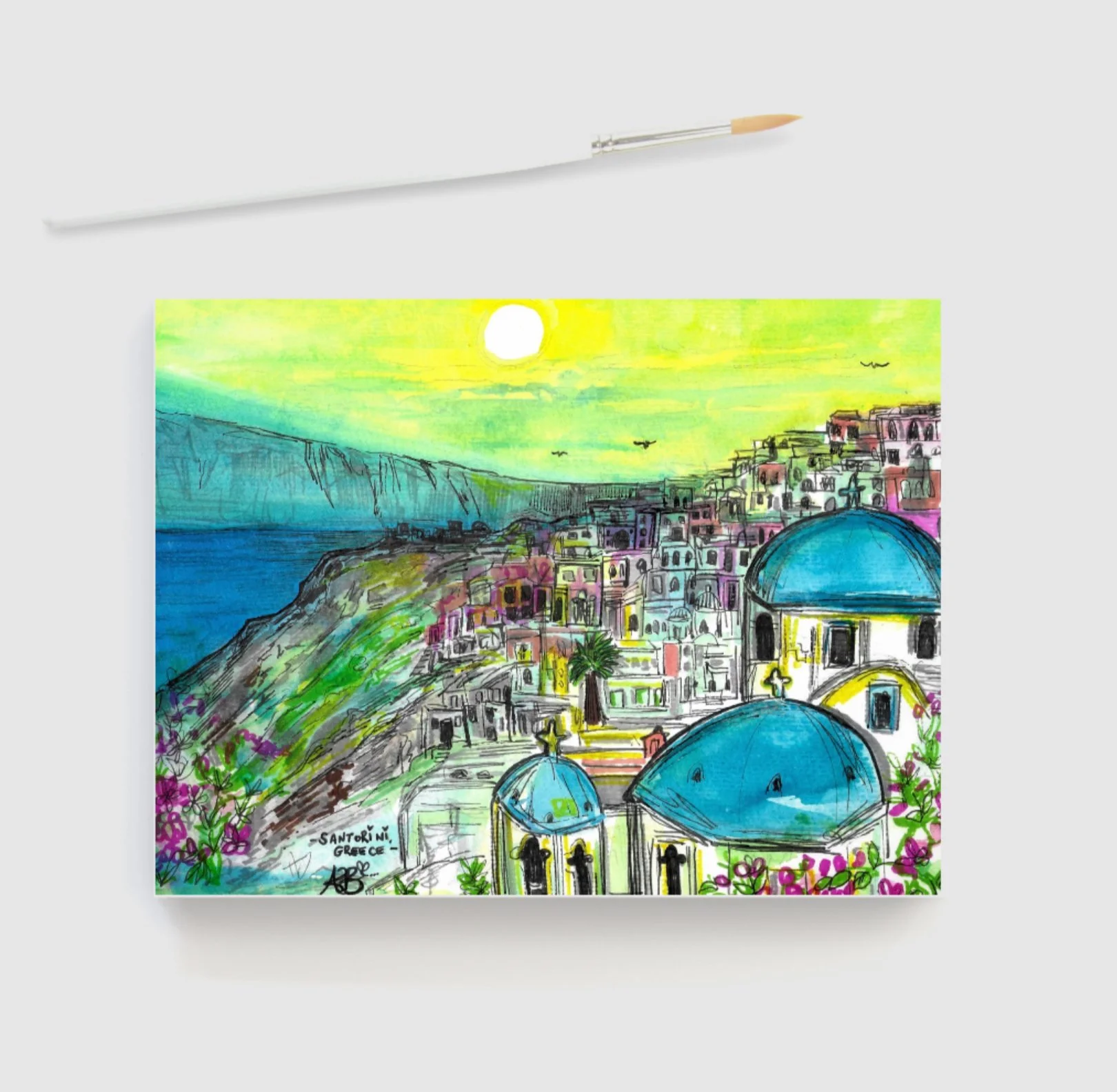 Santorini, Greece - Print