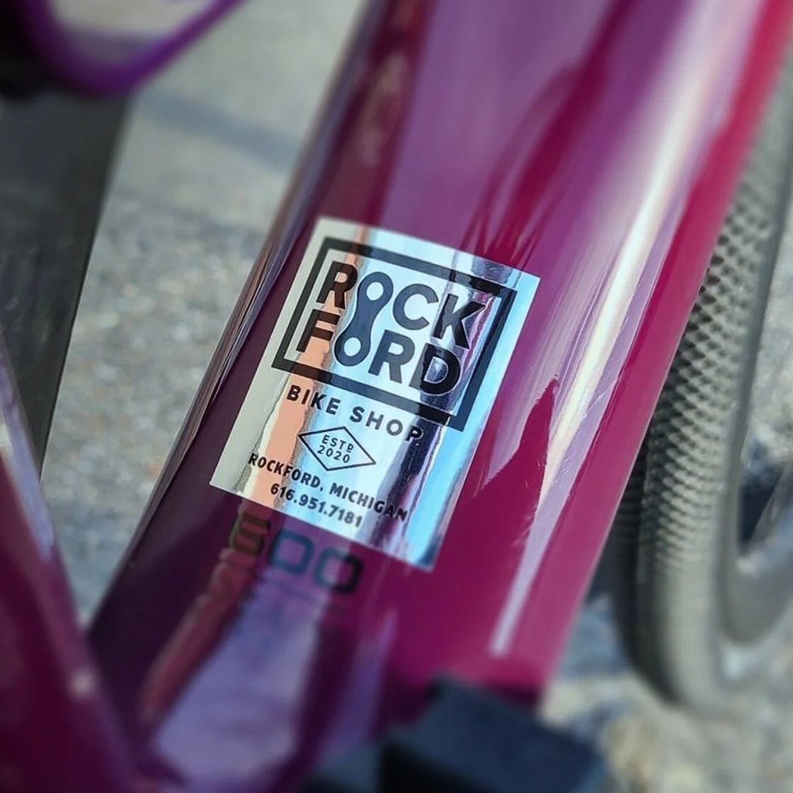 Frame sticker