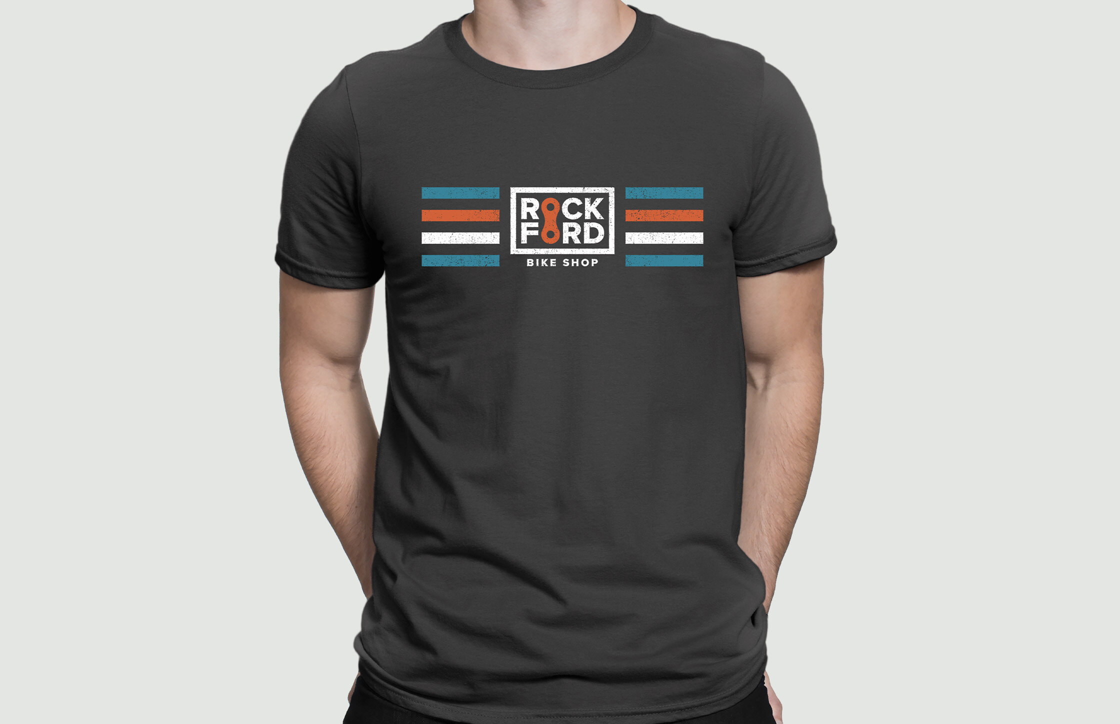 Logo Stripe T-Shirt