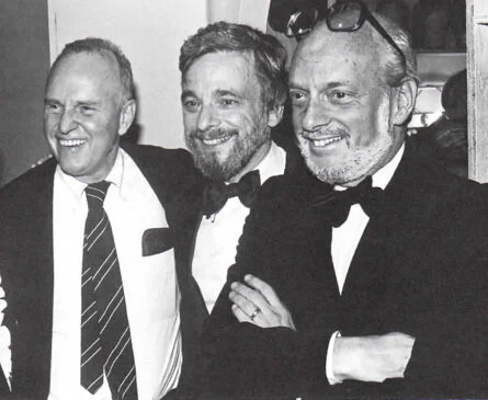 George Furth (Book), Stephen Sondheim (Music & Lyrics) and Harold Prince (Broadway Director).