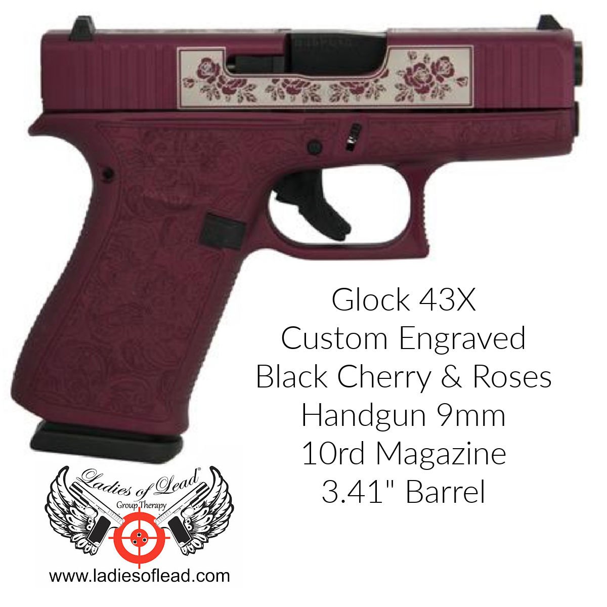 Glock 43X 9mm Black Cherry Roses.jpeg