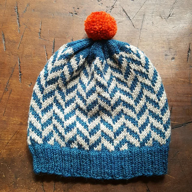 FREE Workshop:  Herringbone Hat 