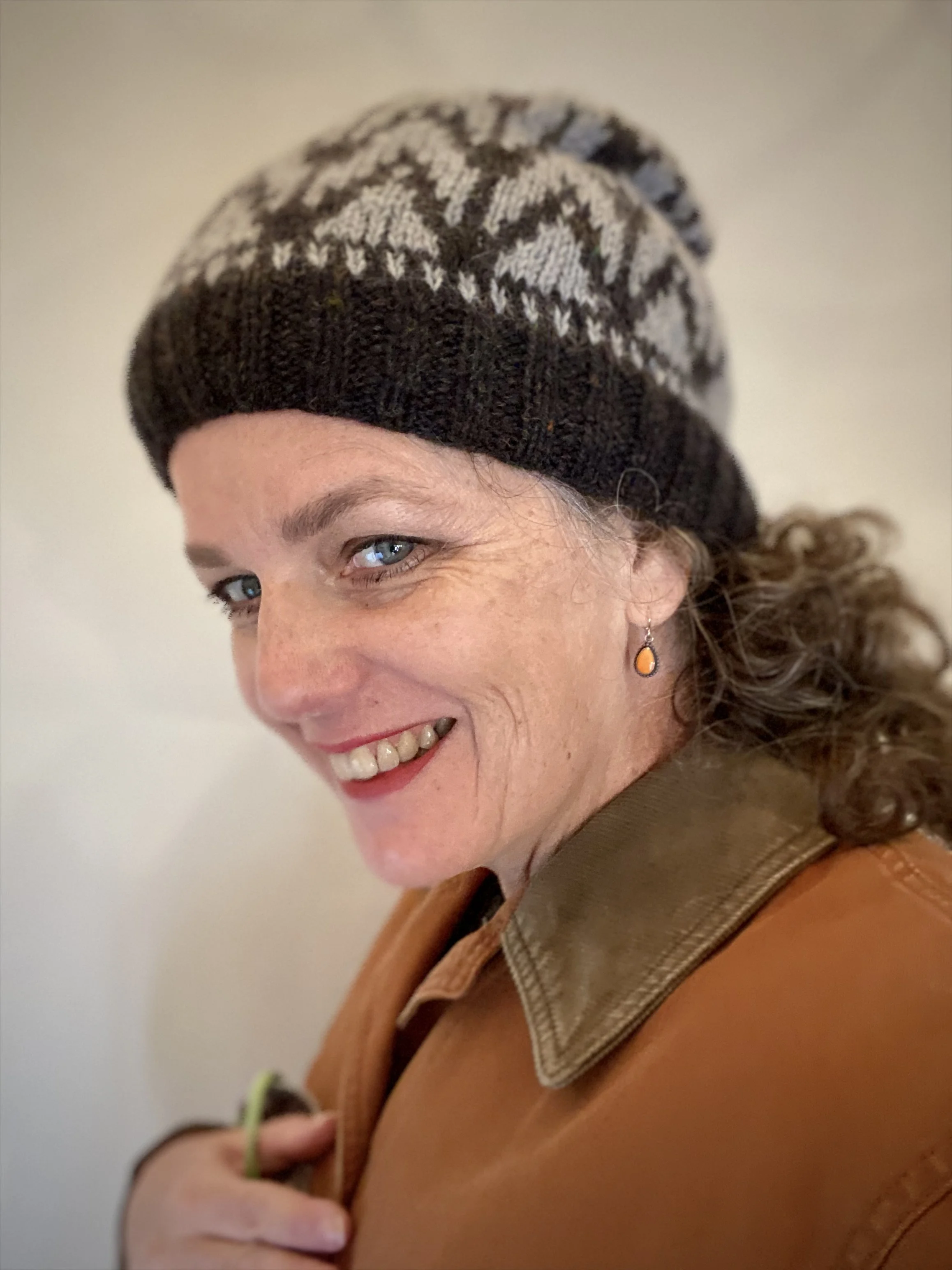 FREE Zoom Workshop:  'Fair Isle Knitting--Flicker &amp; Flame'