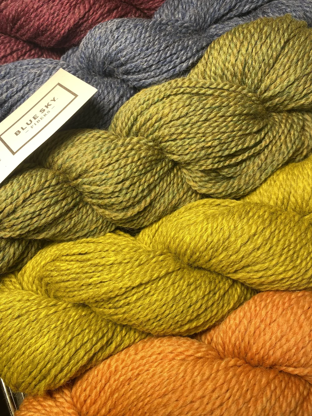 Yarn Shop for knitters, crocheters and weavers. Tools, yarns