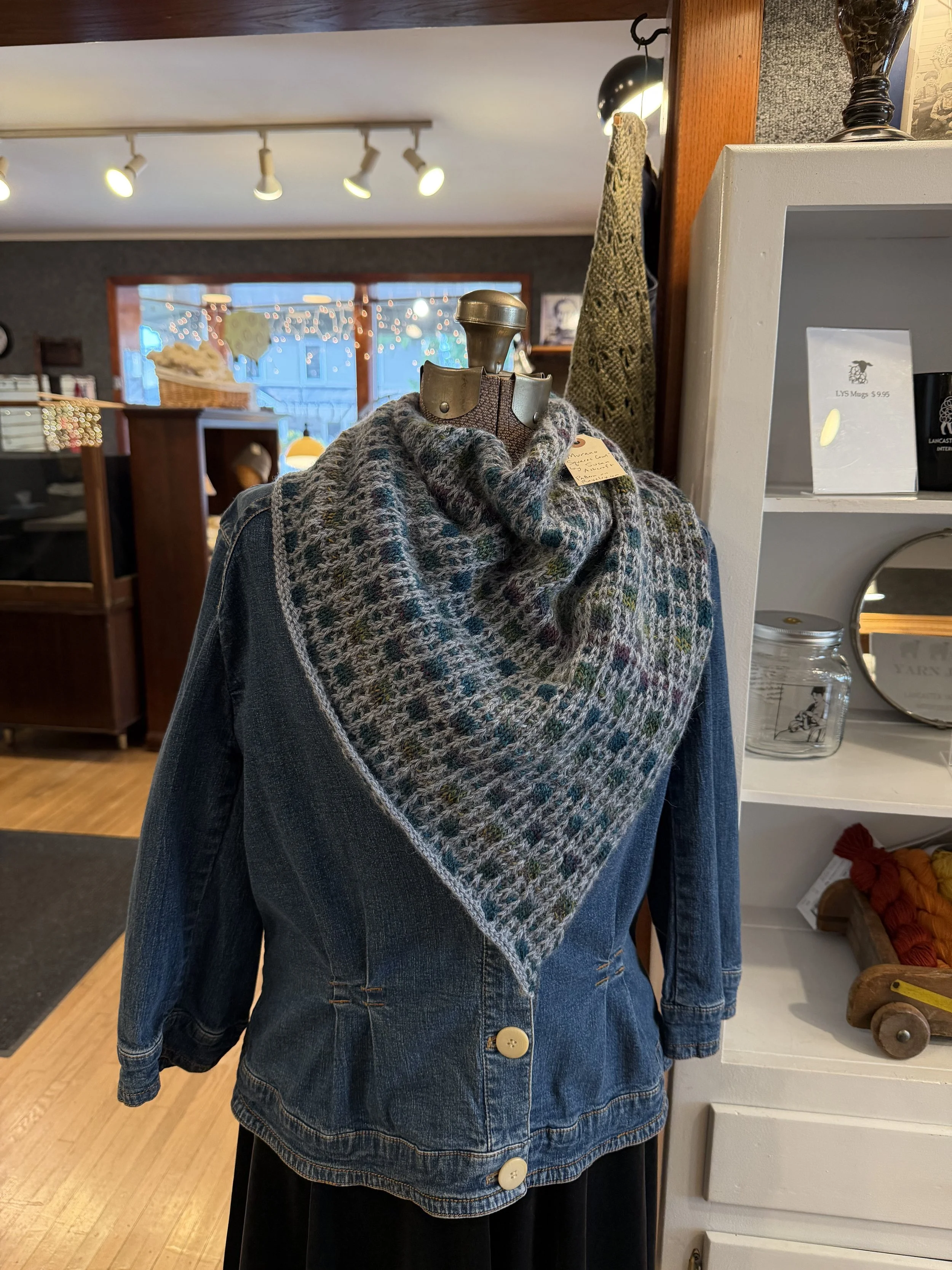 FREE Workshop:  Murano Squares Cowl