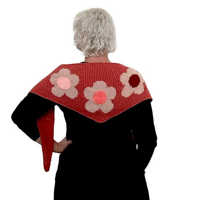FREE Workshop: Bliss-Bloss Shawl-- Intarsia Knitting