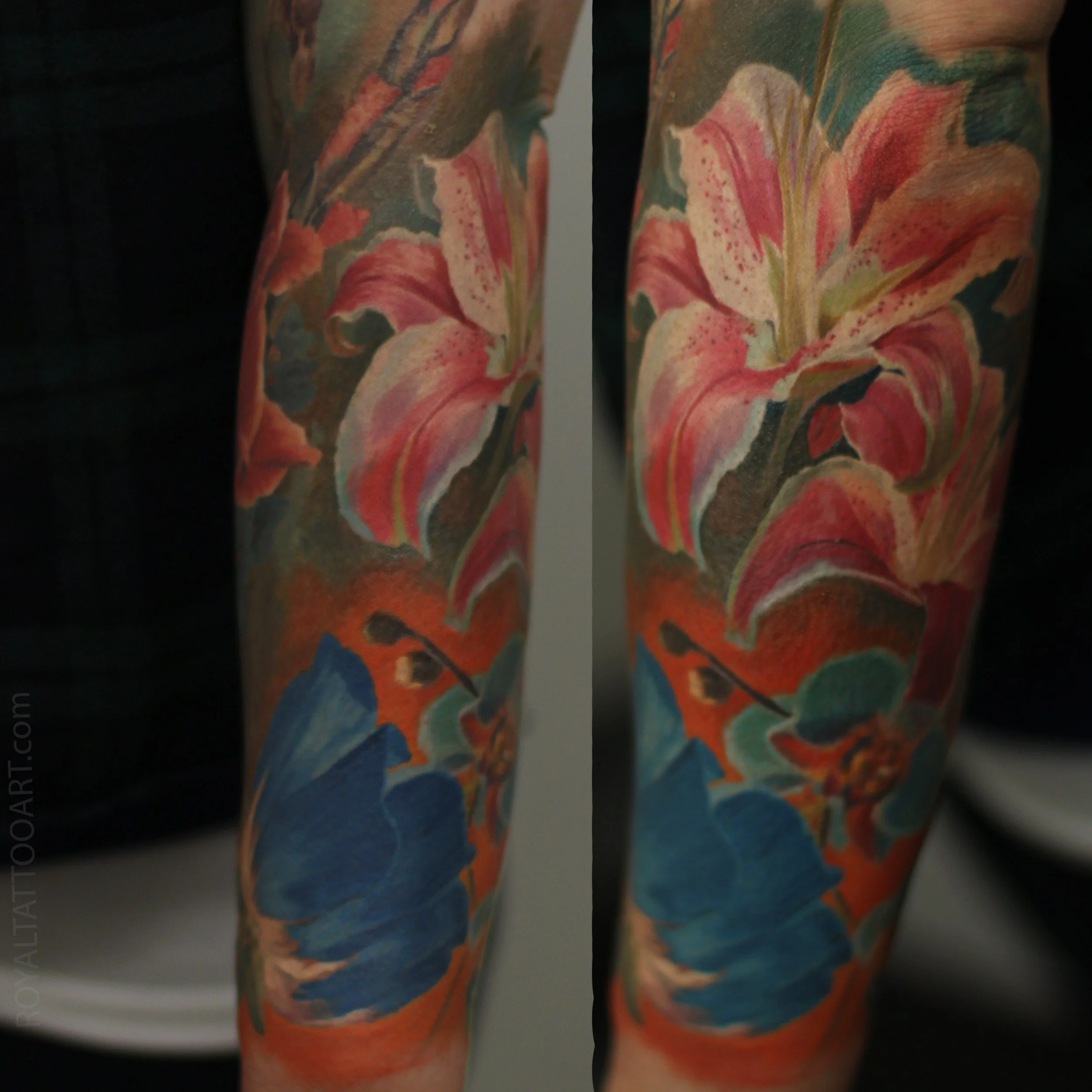 085-franny-arm-lilies-tattoo-orchid-color-realism-nyc.jpg
