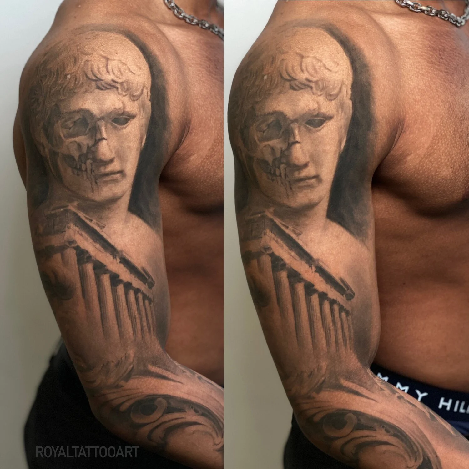 34-roman-greek-statue-skull-parthenon-sleeve-tattoo-black-and-grey-realism-nyc.jpg