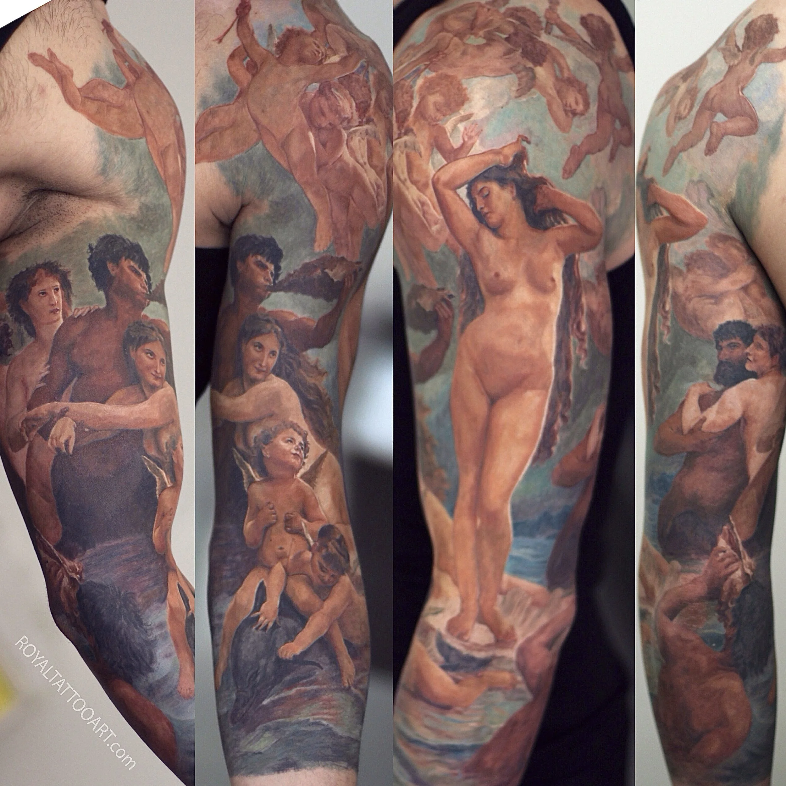 001-painting-tattoo-birth-of-venus-cherub-baby-angel-single-needle-color.jpg