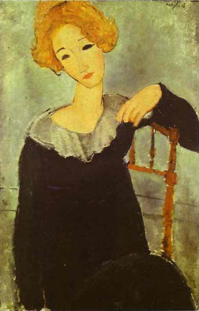 Modigliani's Woman with Red Hair