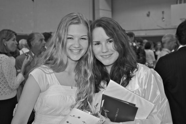 Lauren, HS graduation, 2011