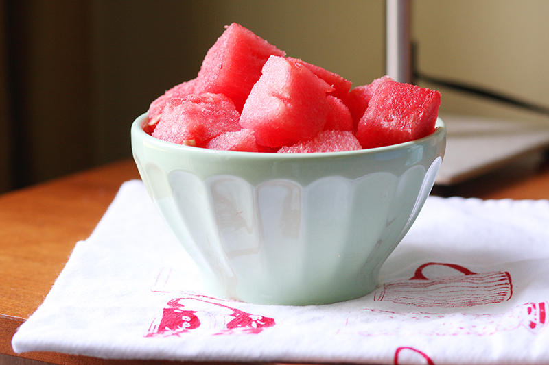 Gratuitous summer watermelon pic.