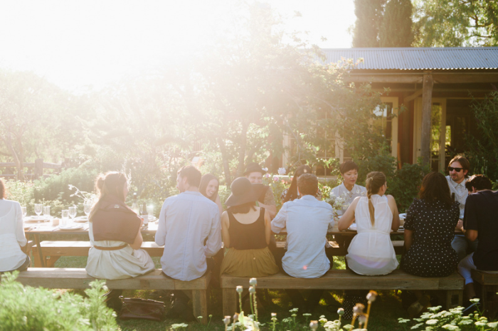 Gorgeous Kinfolk Dinner in Sydney, photo via 
