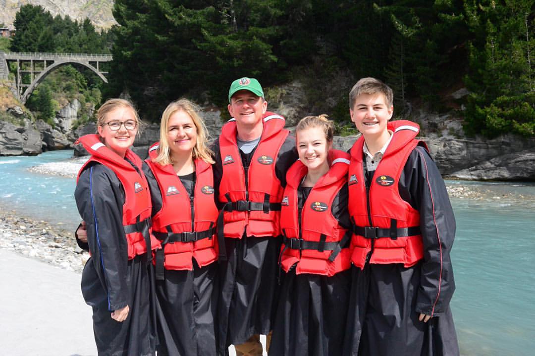 Speedboats in Shotover Canyon