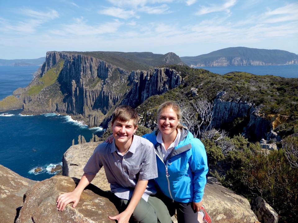 Top of The Blade at Cape Pillar
