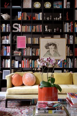 library room designed by Tracey Garet via