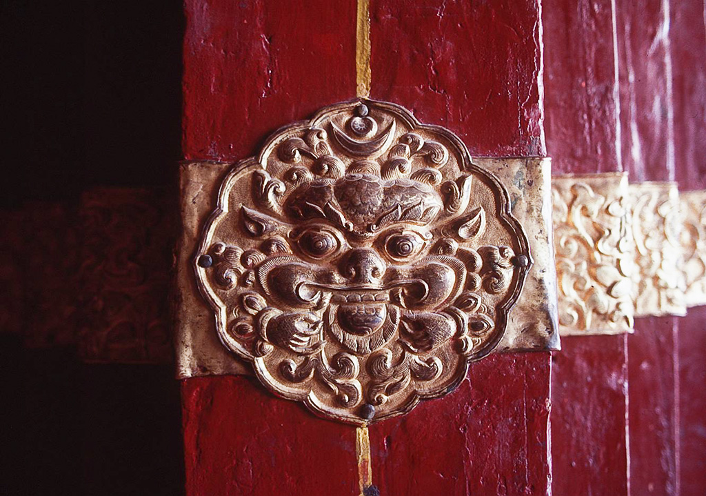 Detail from the Potola, Lhasa, Tibet