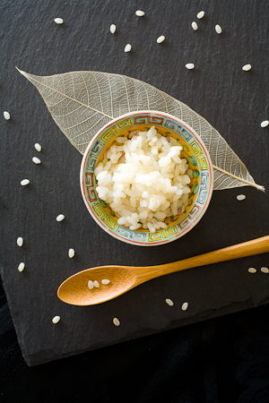 Rice, Leaf & Spoon