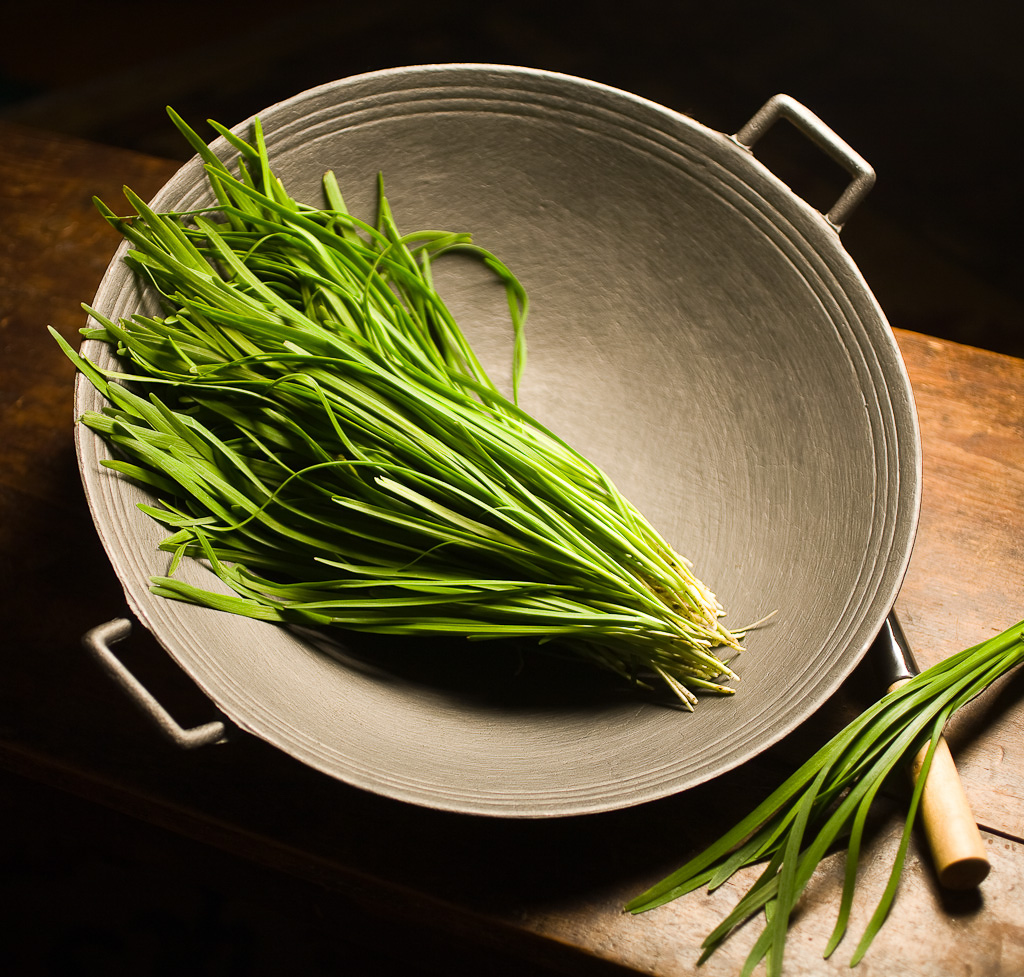 Chives and Wok