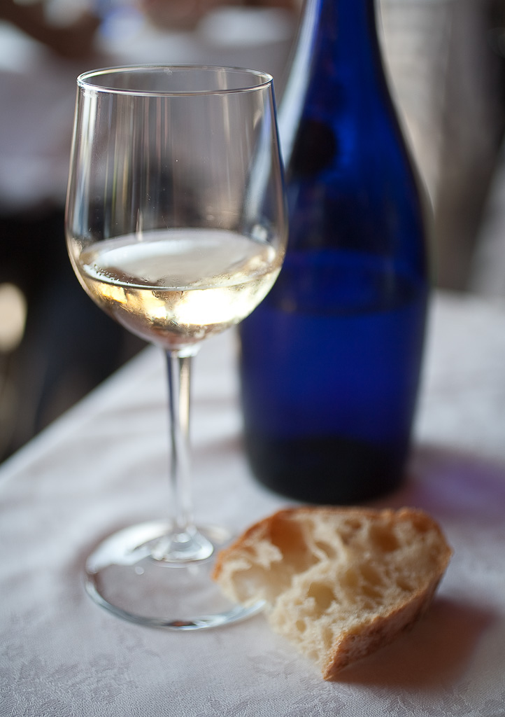 White wine & bread, Italy