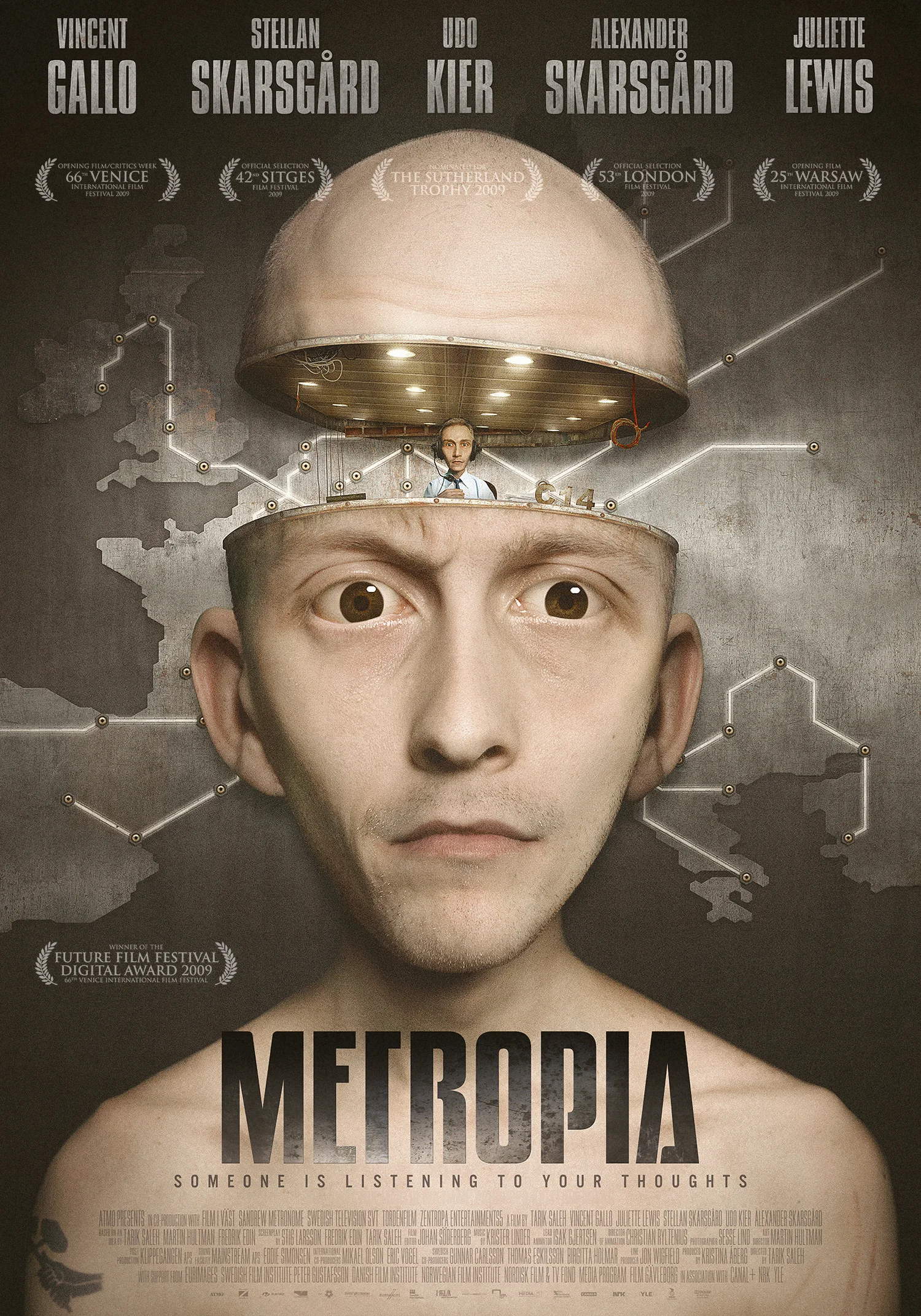 Metropia, Official Poster, 70x100 cm