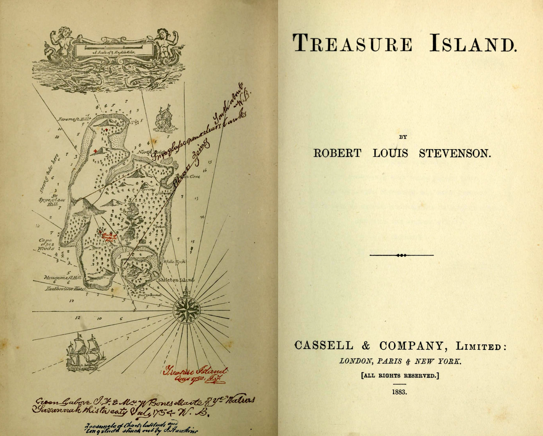 Just read: Treasure Island by Robert Louis Stevenson
