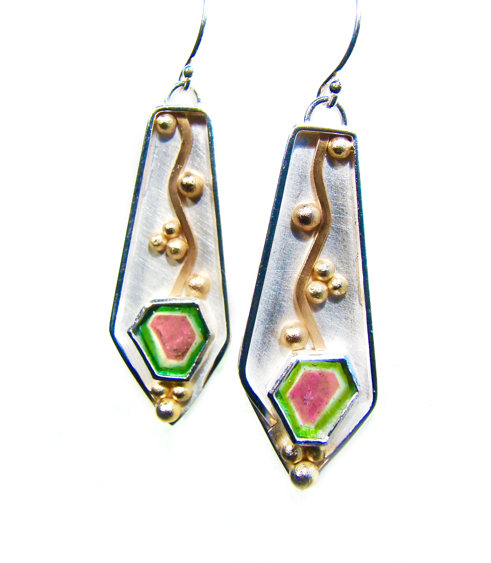 Watermelon Tourmaline Earrings #857.jpg