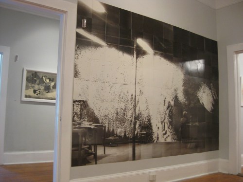 Darya Von Berner, Lupus Viator Atlanta (installation view), 1997. Image courtesy Spruill Gallery.