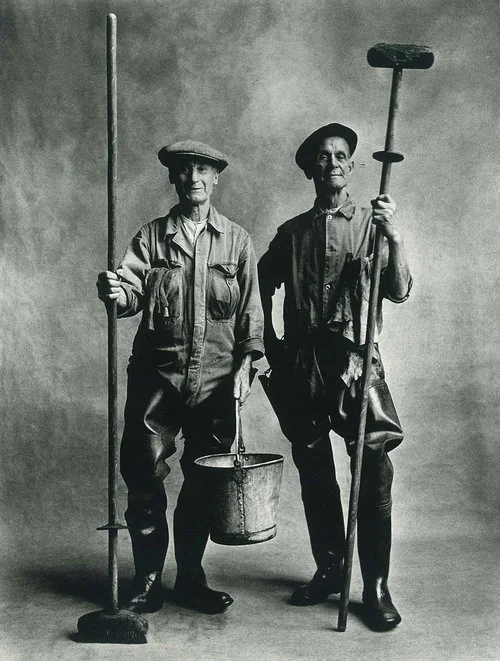 Lorry Washers by Irving Penn (1950).