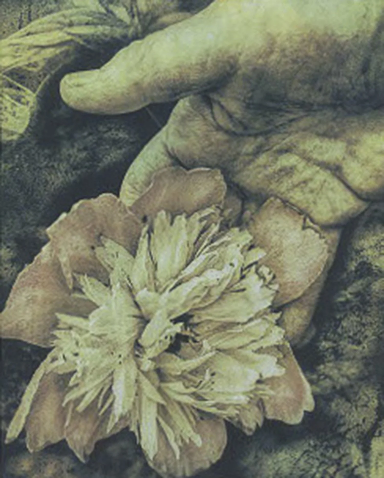 Peony in the Hand Variation 3