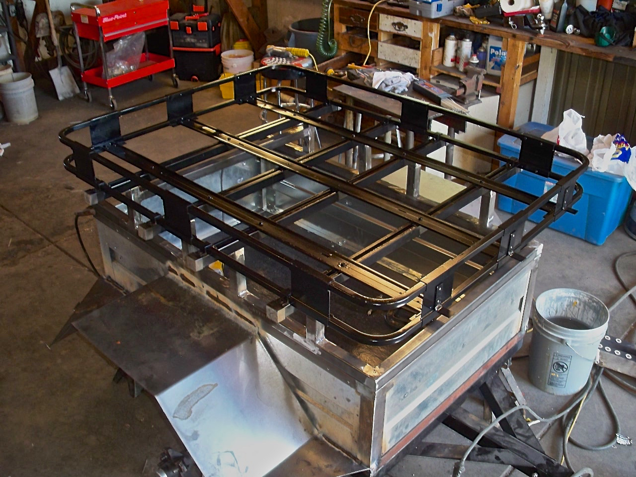 Body on frame and ready for paint