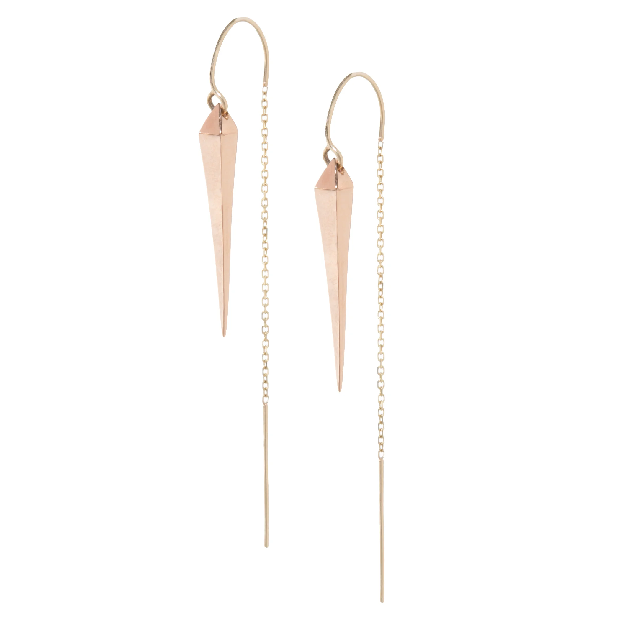 Rose Gold Comet Drops - Tilda Biehn