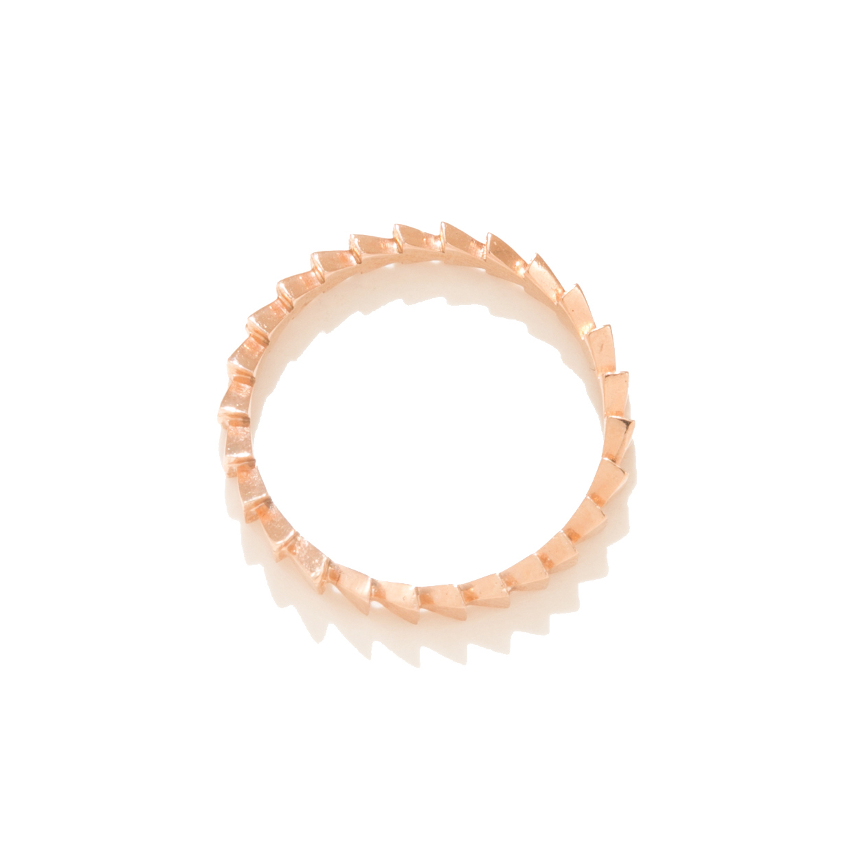 Rose Gold Trace Ring - Tilda Biehn