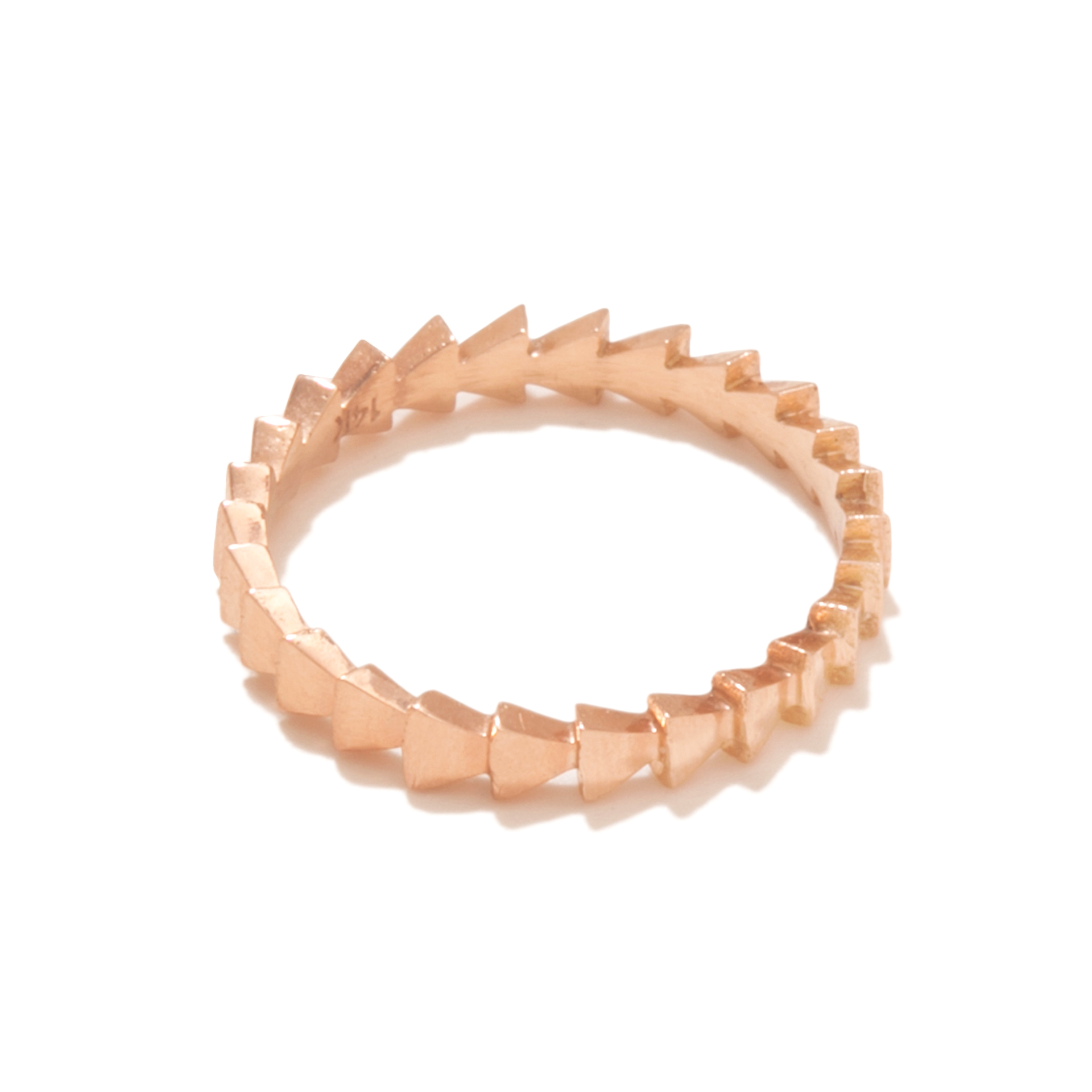 Rose Gold Trace Ring - Tilda Biehn