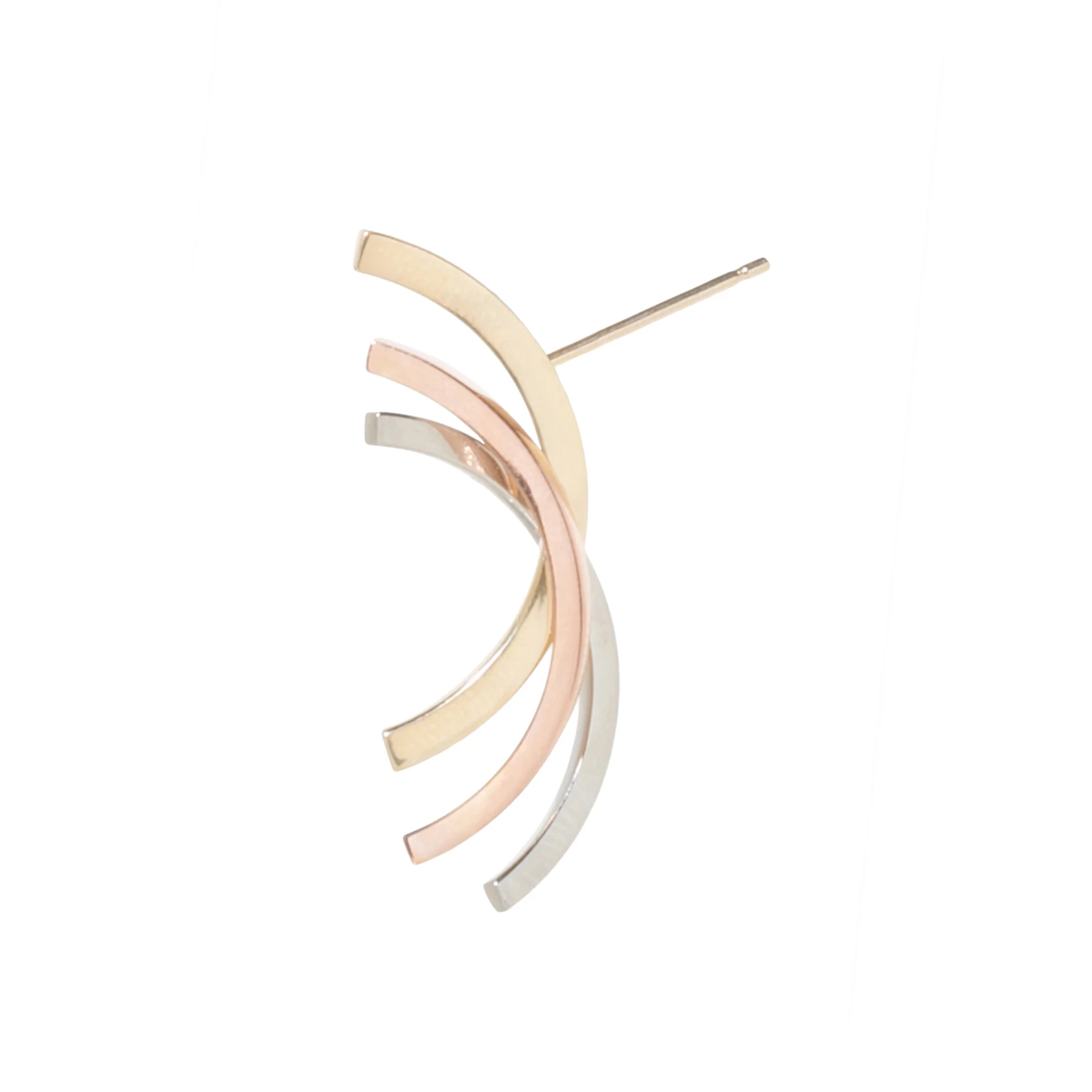 Trio Torque Earrings - Tilda Biehn