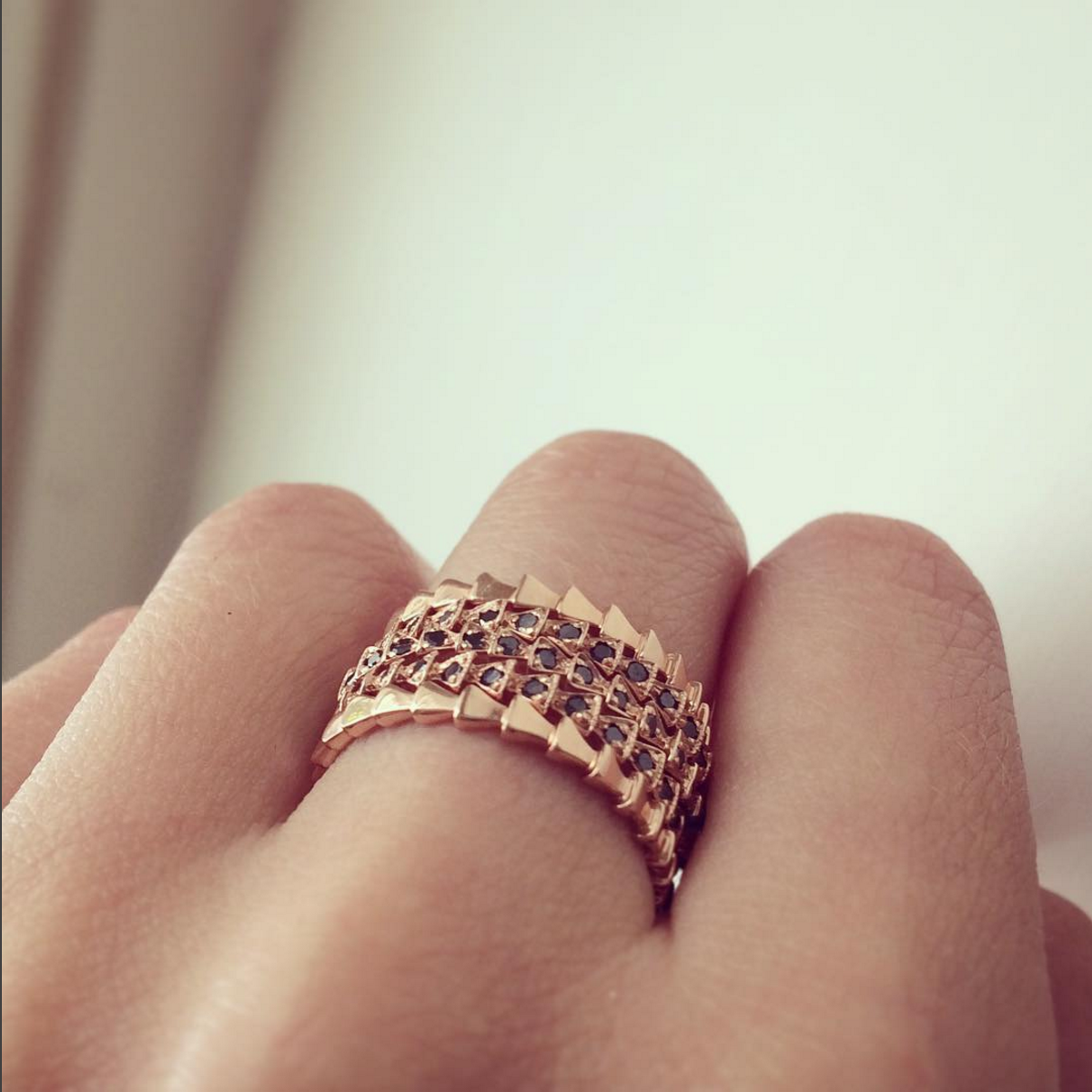 Trace Ring Stack - Tilda Biehn