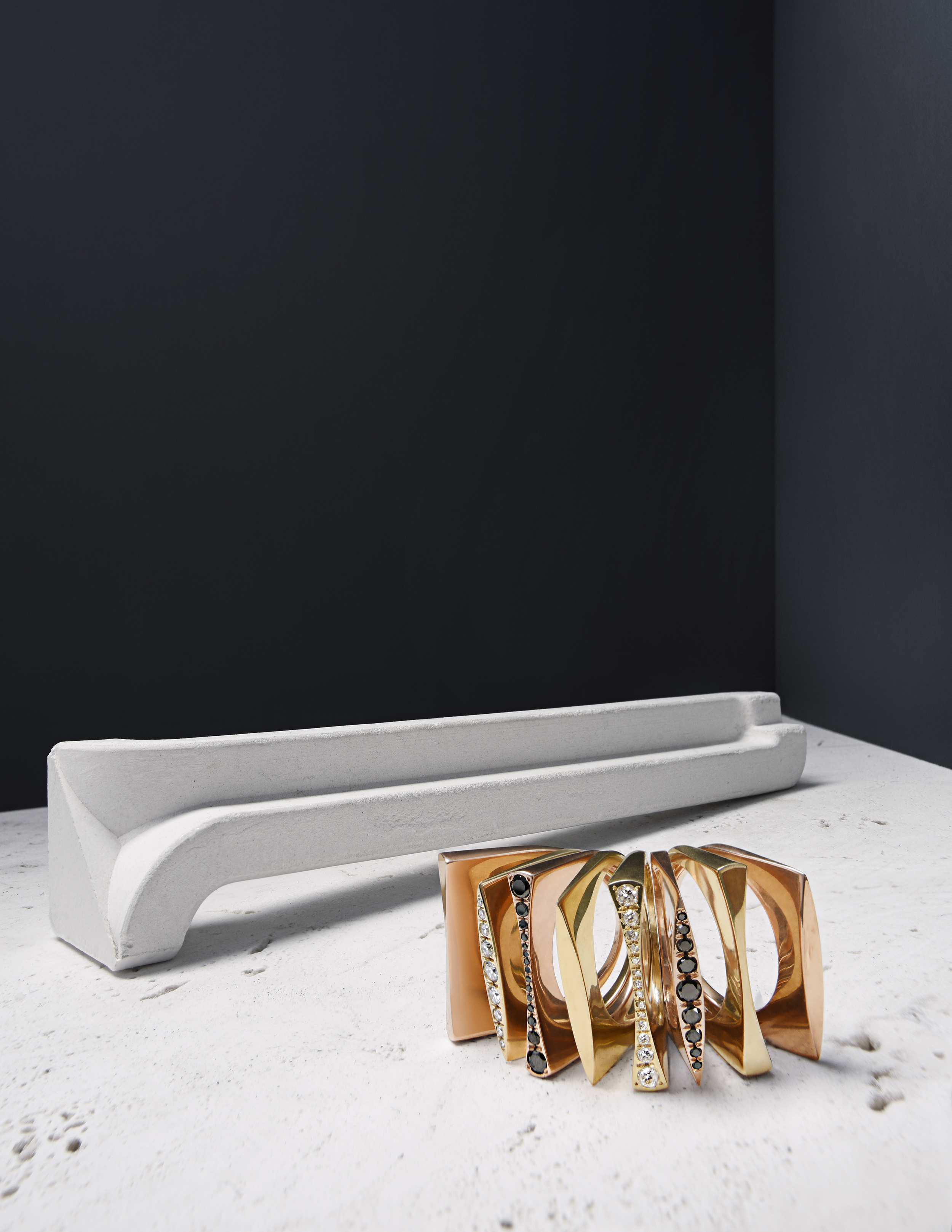 Convex/Concave Rings - Tilda Biehn
