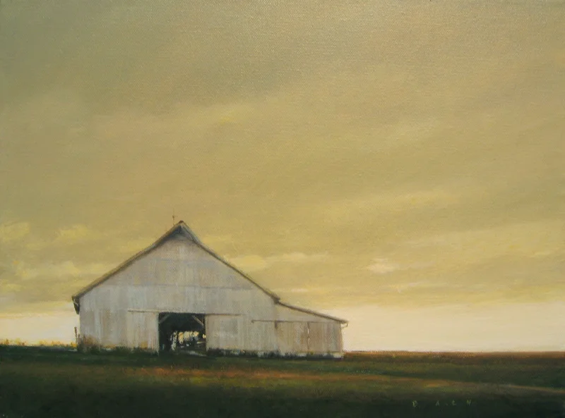 Barn - copyright 2010 Stephen Bach 12x16 oil on canvas.jpg