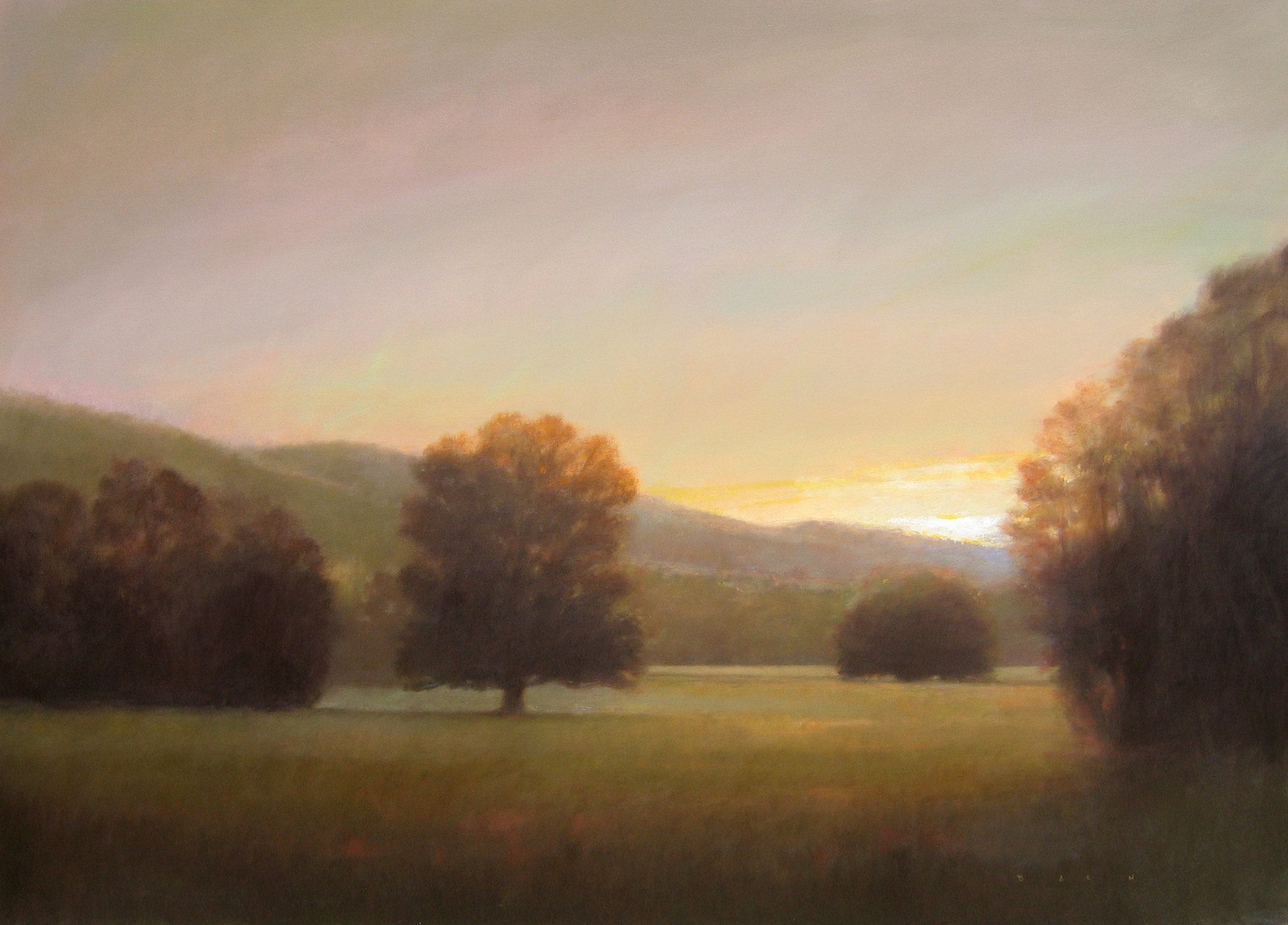 Twilight in the Cove 44 x 60, o-c.jpg
