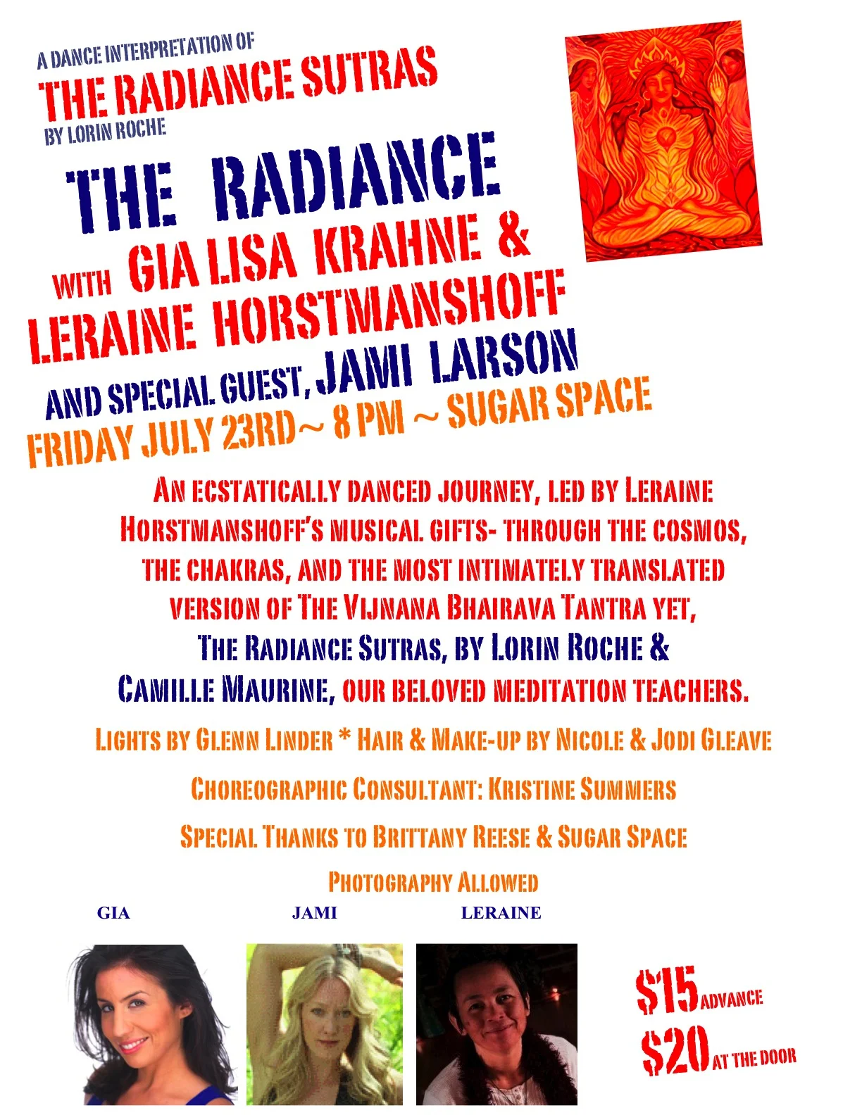   The Radiance&nbsp;  by Gia Lisa Krahne &amp; Leraine Horstmanshoff at Sugar Space,&nbsp;Salt Lake City 2010 