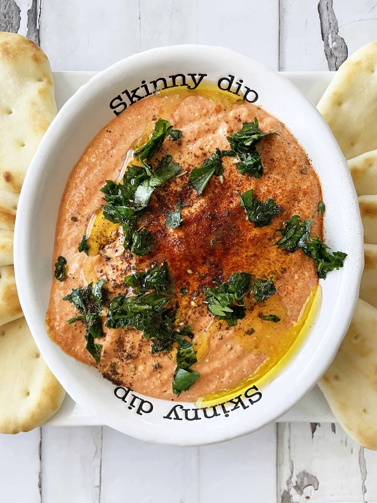 Red Pepper Paprika Dip — The Skinny Fork