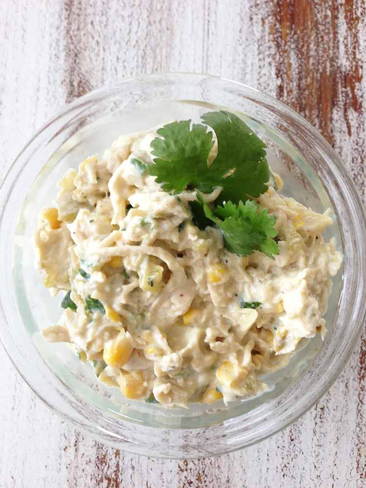 Green Chili Chicken Salad — The Skinny Fork