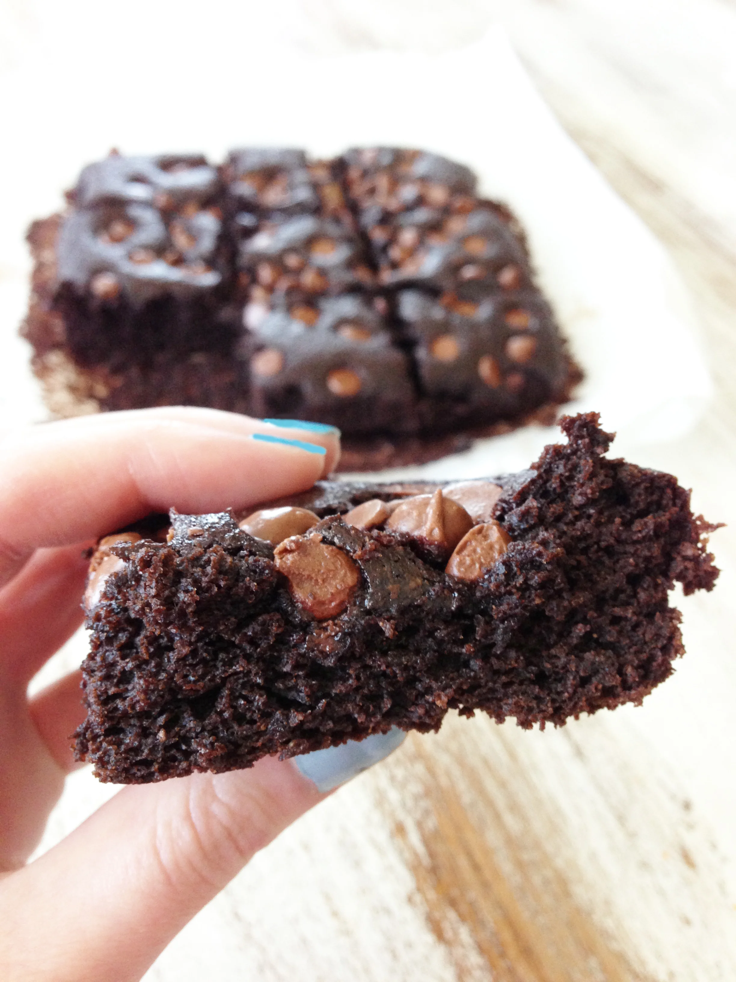 Skinny Whole Wheat Brownies — The Skinny Fork
