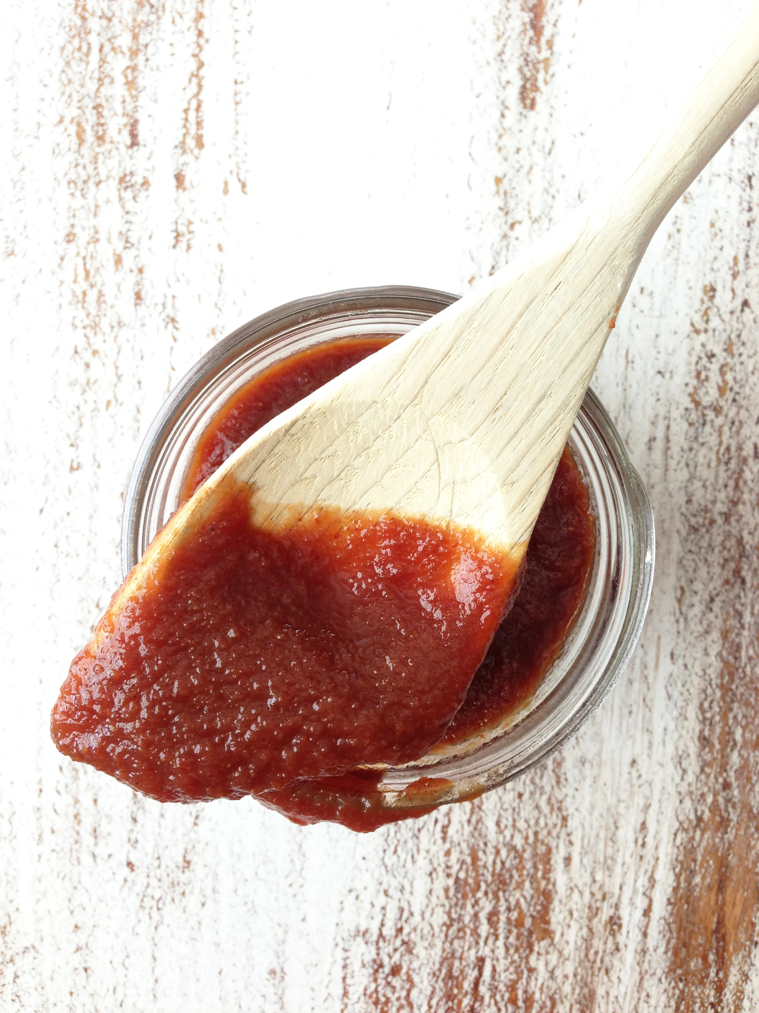 Healthified Apple Butter BBQ Sauce — The Skinny Fork
