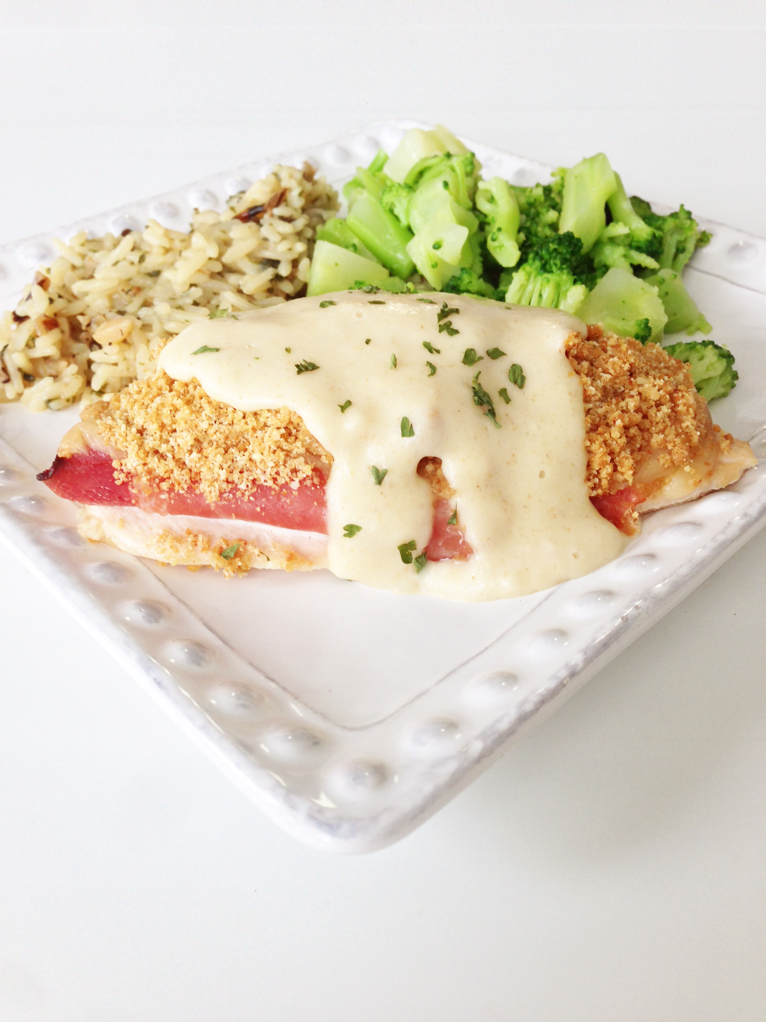 Easy Skinny Chicken Cordon Bleu The Skinny Fork Easy Skinny Chicken Cordon Bleu The Skinny Fork
